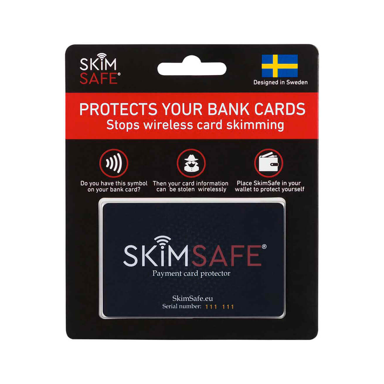 SkimSafe skyddskort