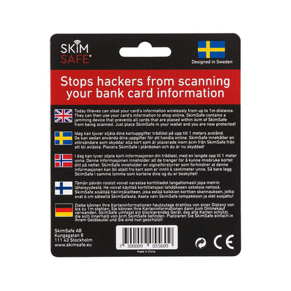 SkimSafe-suojakortti